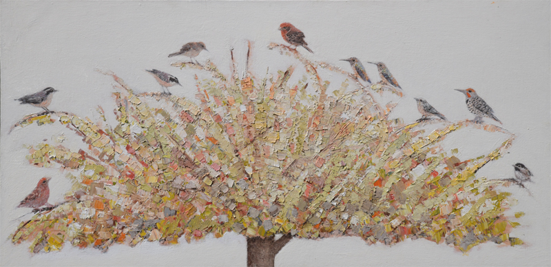Tree full of birds