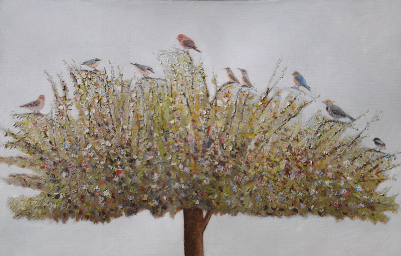 Tree full of Birds