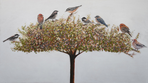 Tree full of Birds