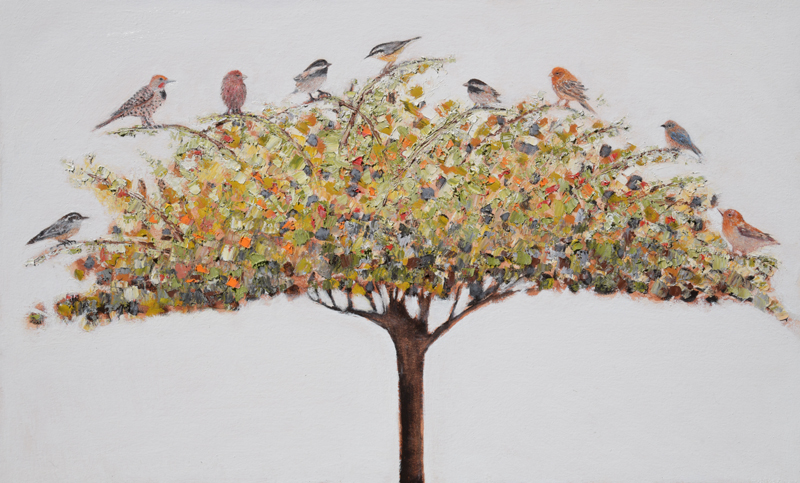 Tree full of Birds