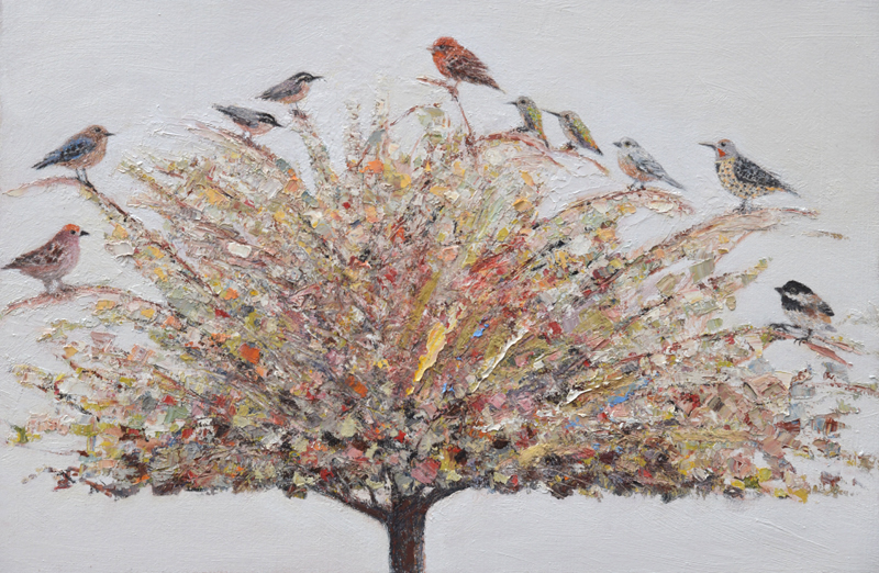 Tree full of Birds